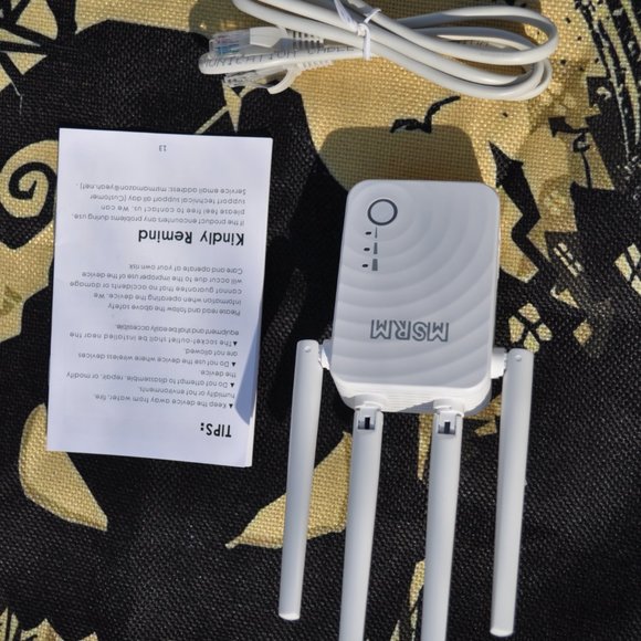 MSRM 1200Mbps Dual Band High Speed WiFi Repeater Amplifier Booster Extender - Picture 3 of 6